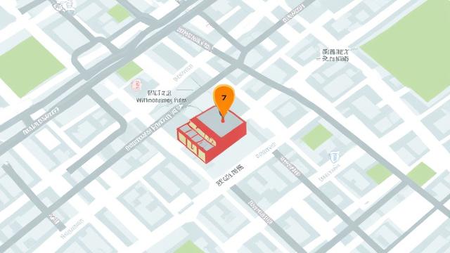 Shio Namiの東京オフィス周辺地図